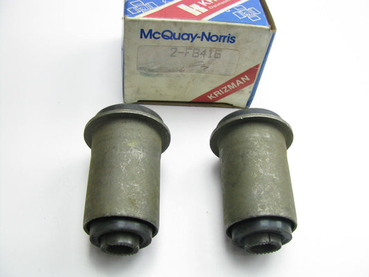 (2) Mcquay-Norris FB416 Front Suspension Lower Control Arm Bushings