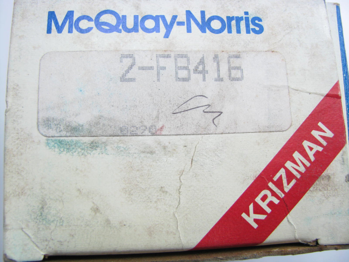 (2) Mcquay-Norris FB416 Front Suspension Lower Control Arm Bushings