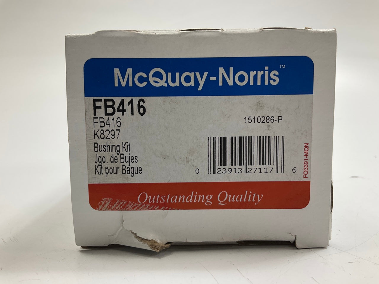 Mcquay-norris FB416 Suspension Control Arm Bushing,  Front Lower Forward