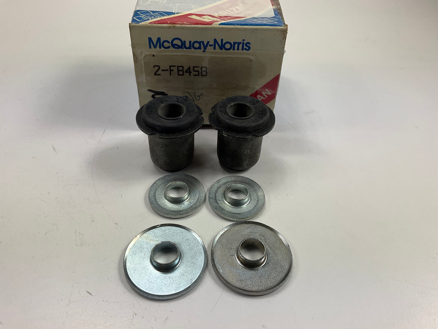 (2) Mcquay-norris FB458 Suspension Control Arm Bushing - Front Upper