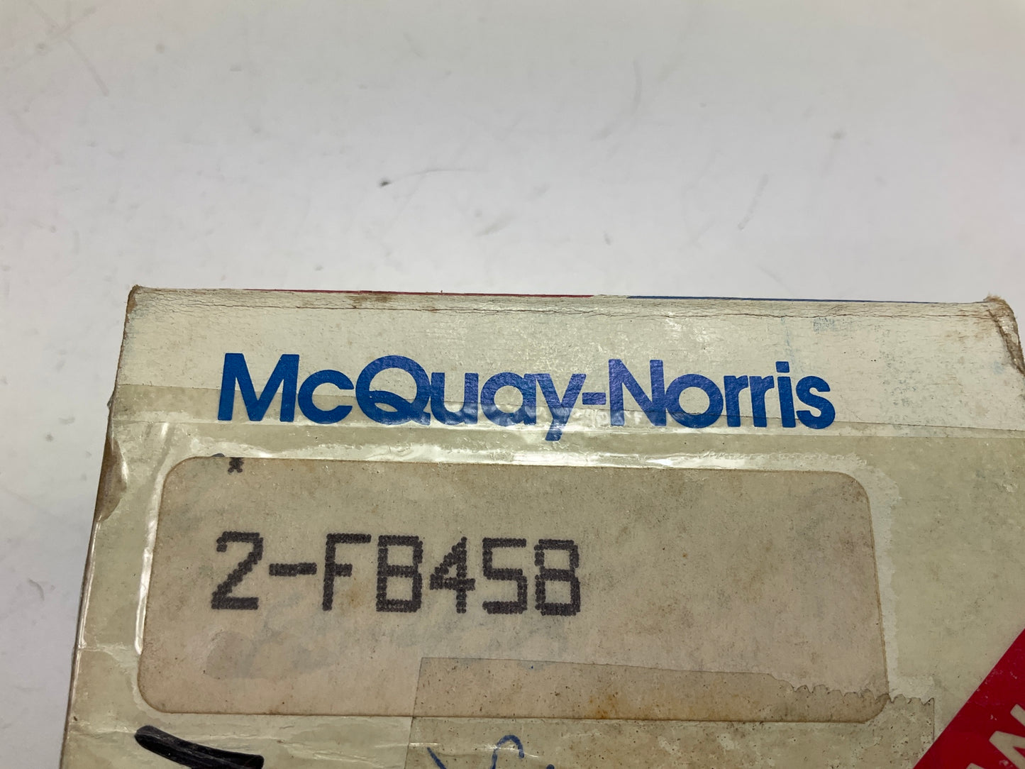 (2) Mcquay-norris FB458 Suspension Control Arm Bushing - Front Upper