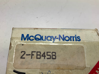 (2) Mcquay-norris FB458 Suspension Control Arm Bushing - Front Upper