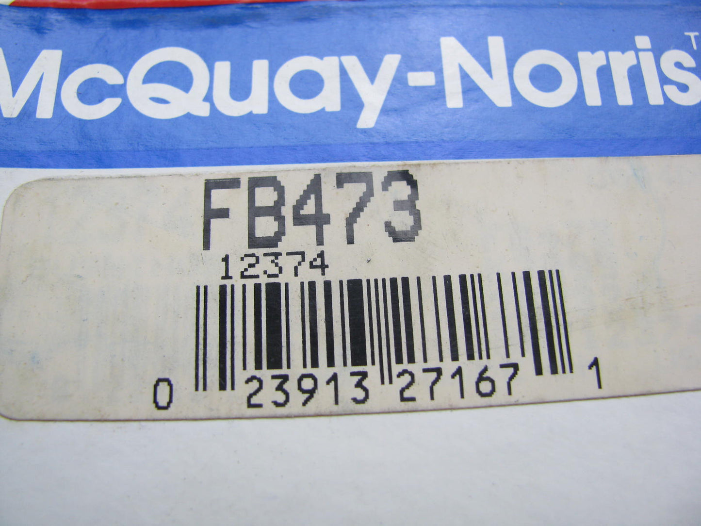 (2) Mcquay-norris FB473 Suspension Control Arm Bushing - Front Lower