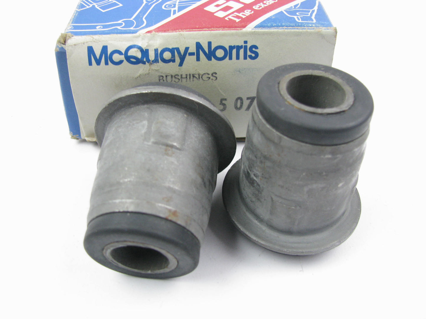 (2) Mcquay-norris FB507 FRONT UPPER Suspension Control Arm Bushings