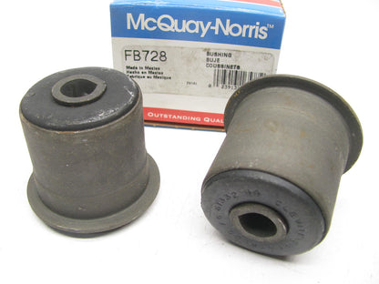 (2) Mcquay-norris FB728 FRONT/REAR UPPER Suspension Control Arm Bushings