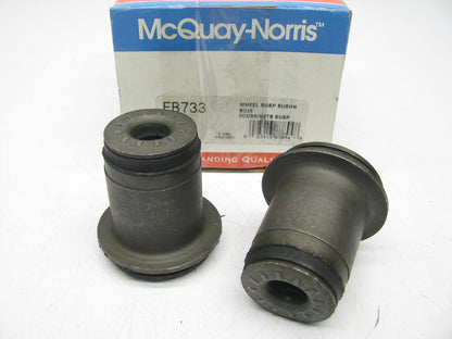 (2) Mcquay-norris FB733 Suspension Control Arm Bushing, Front Upper