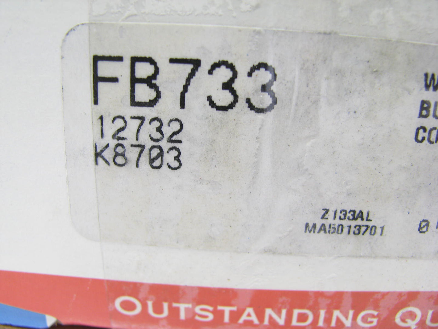 Suspension Control Arm Bushings Front Upper McQuay-Norris FB733