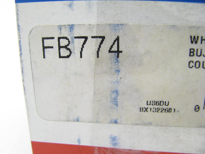 (2) Mcquay-norris FB774 Suspension Control Arm Bushing, Rear Lower Inward