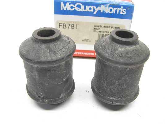 (2) Mcquay-norris FB781 FRONT LOWER FORWARD Suspension Control Arm Bushings