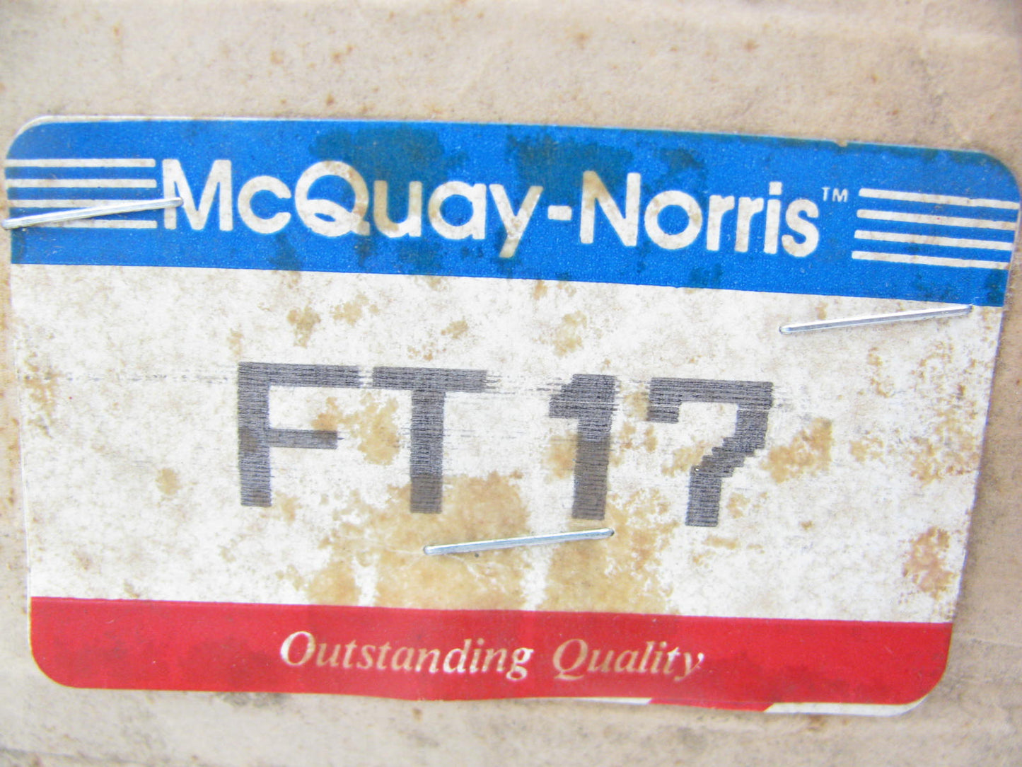 Mcquay-norris FT17 LOMAC Automotive Wheel Suspension Ball Joint Tongs # 10002