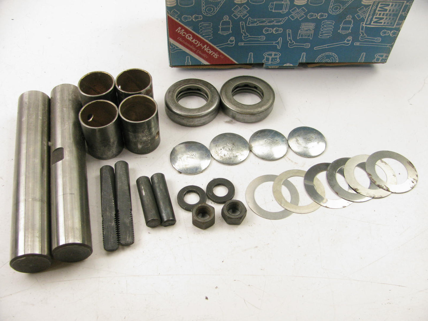 Mcquay-norris KA303 Steering King Pin Bolt Set For 1973 Dodge RM400