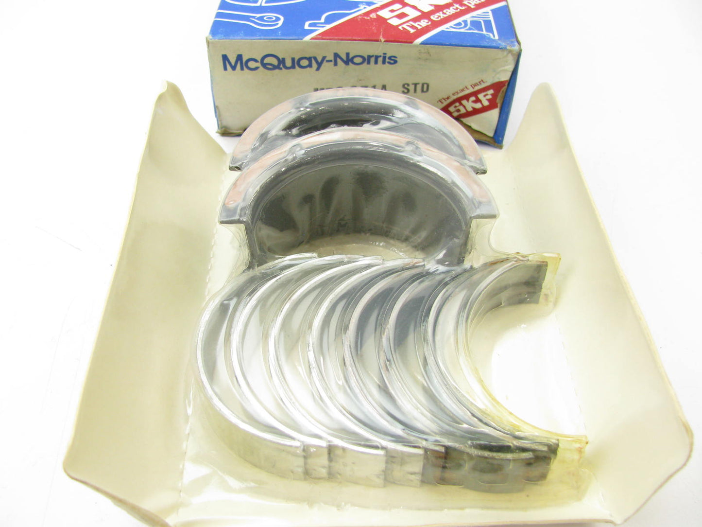 Mcquay-norris MBS-671A Main Bearings Set STD Size 75-80 Chevrolet GMC 400