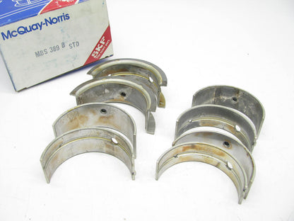 Mcquay-norris MBS389B STD Main Bearings -  For 1956-1962 Chevrolet 235 261