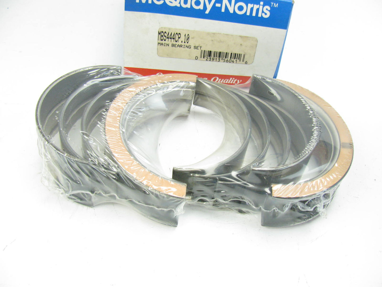 Mcquay-norris MBS444CP-10 Main Bearings .010'' 1959-1979 Pontiac 326 350 389 400