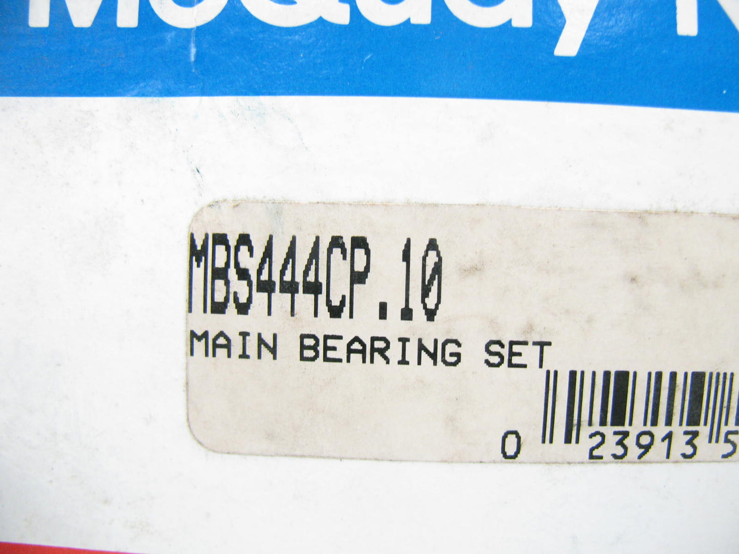 Mcquay-norris MBS444CP-10 Main Bearings .010'' 1959-1979 Pontiac 326 350 389 400