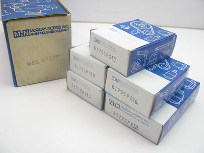 Mcquay-Norris MBS476CP Main Bearings STANDARD For 1960-1978 Chrysler 413 426 440