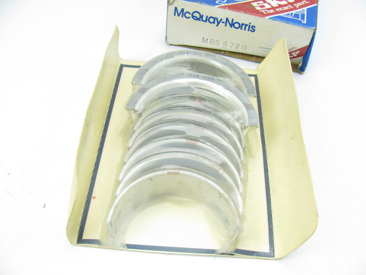 Mcquay-norris MBS477B Main Bearings Standard For 1960-75 Dodge 170 225 SLANT-SIX