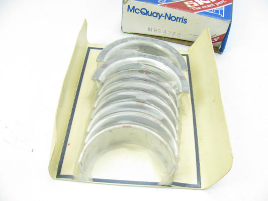 Mcquay-norris MBS477B Main Bearings Standard For 1960-75 Dodge 170 225 SLANT-SIX