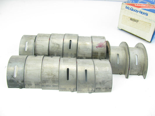 Mcquay-Norris MBS594CP Main Bearings - Standard 1964-1975 Ford 200-L6 (7 MAIN)