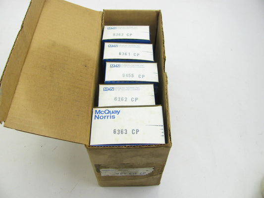 Mcquay-norris MBS614CP Main Bearings - Standard 1963-1967 Cadillac 390 429 V8