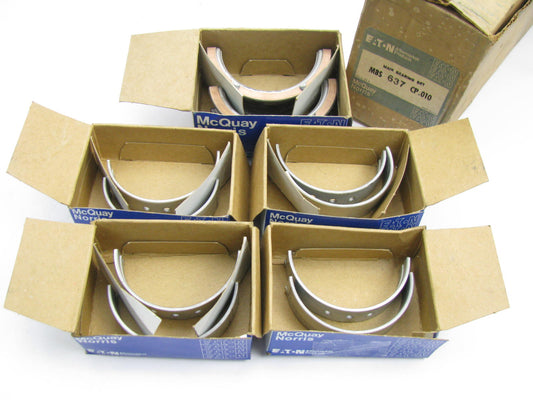 Mcquay-norris MBS637CP010 Main Bearings O/S .010'' For 1969-73 Dodge 478 549
