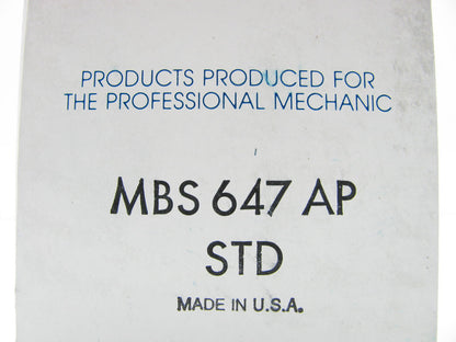 Mcquay-norris MBS647AP Main Bearing Set STD  For 1966-1980 Buick 340 350