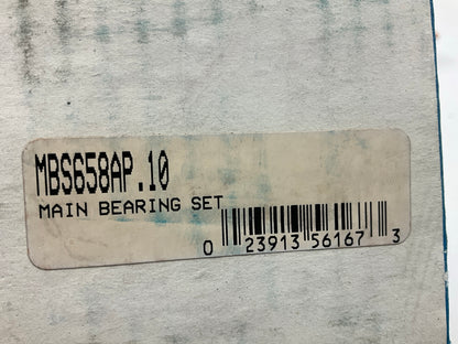 Mcquay-norris MBS658AP-10 Main Bearings .010'' 1968-1984 Cadillac 368 425 472 500
