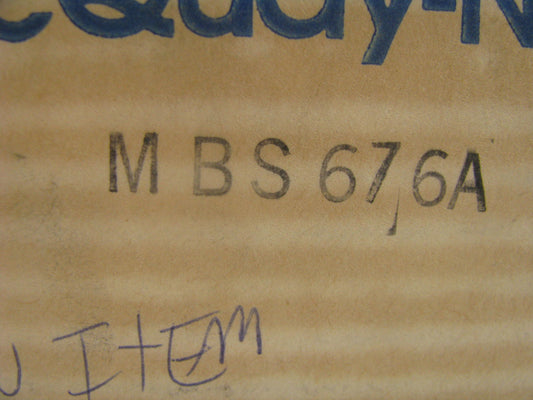 Mcquay-Norris MBS676A Main Bearings - Standard Size, 1970-74 Ford 351C CLEVELAND