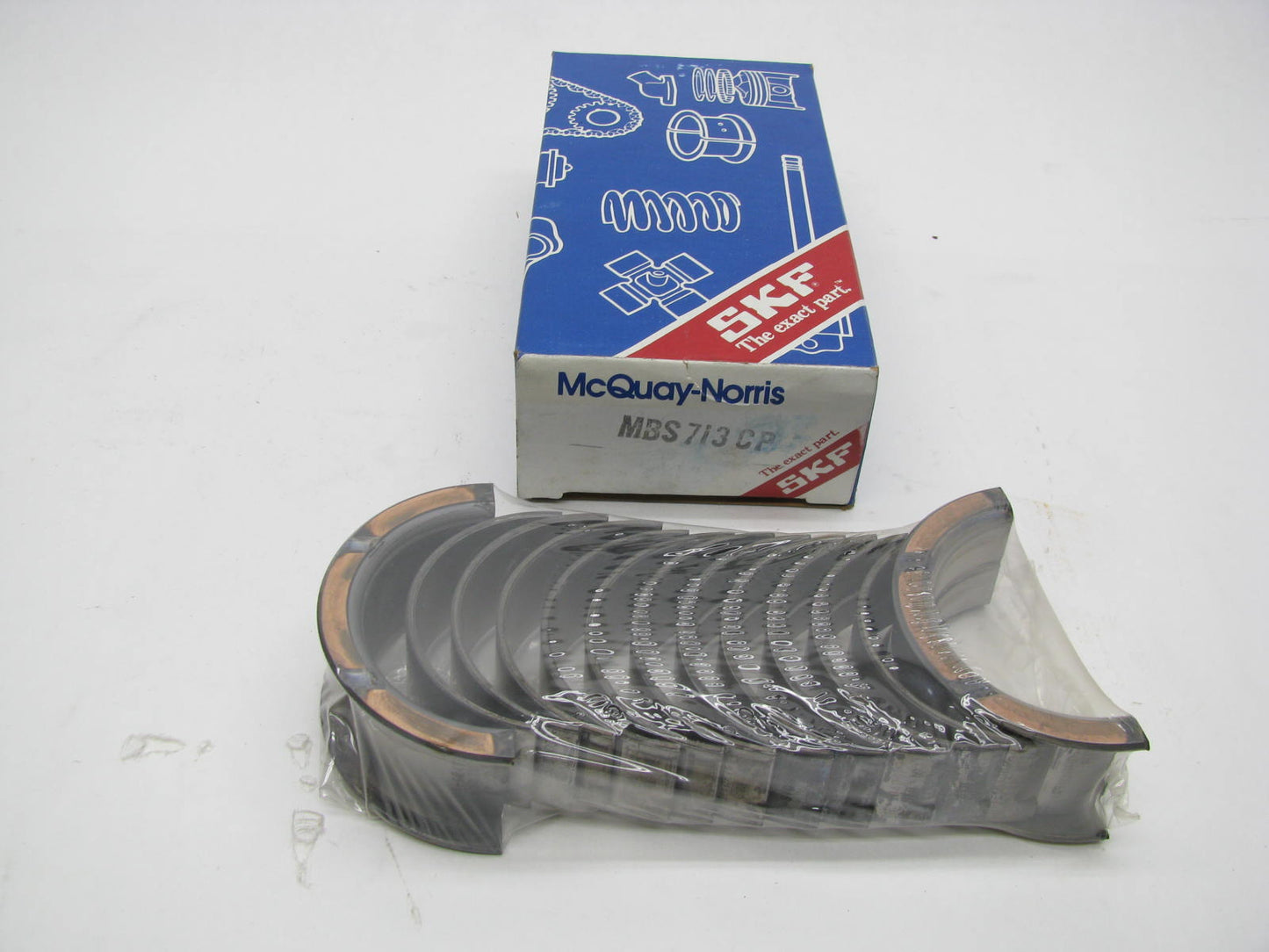 Mcquay MBS713CP Engine Main Bearings - Standard For 1980-1983 Datsun 2.4L 2.8L