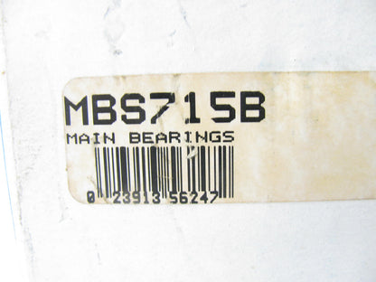 Mcquay-norris MBS715B Main Bearings STD 68-79 Corolla 81-83 Starlet 1.1 1.2 1.3