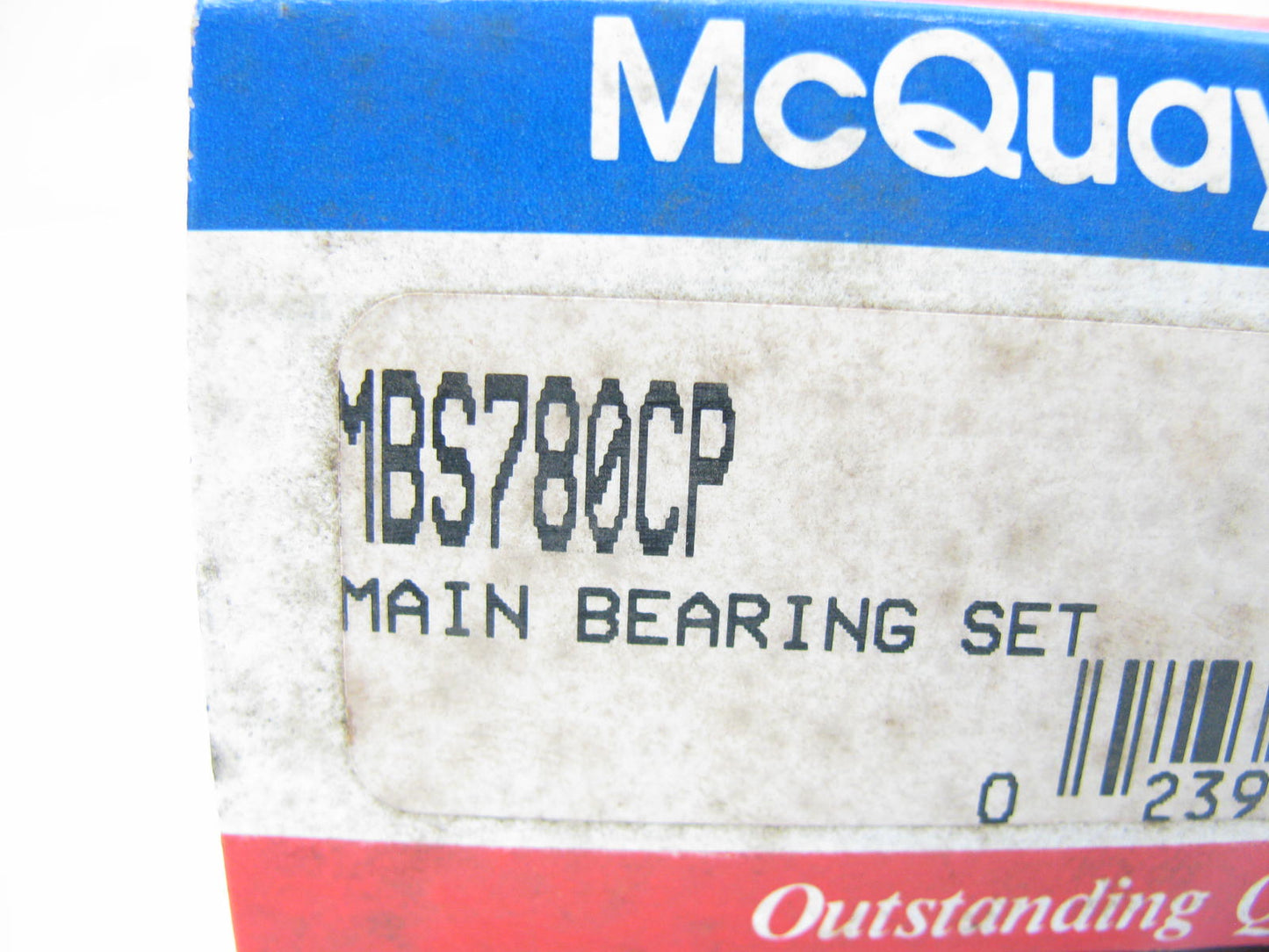 Mcquay-norris MBS780CP Engine Crankshaft Main Bearings 1983-1987 Renault 1.4L