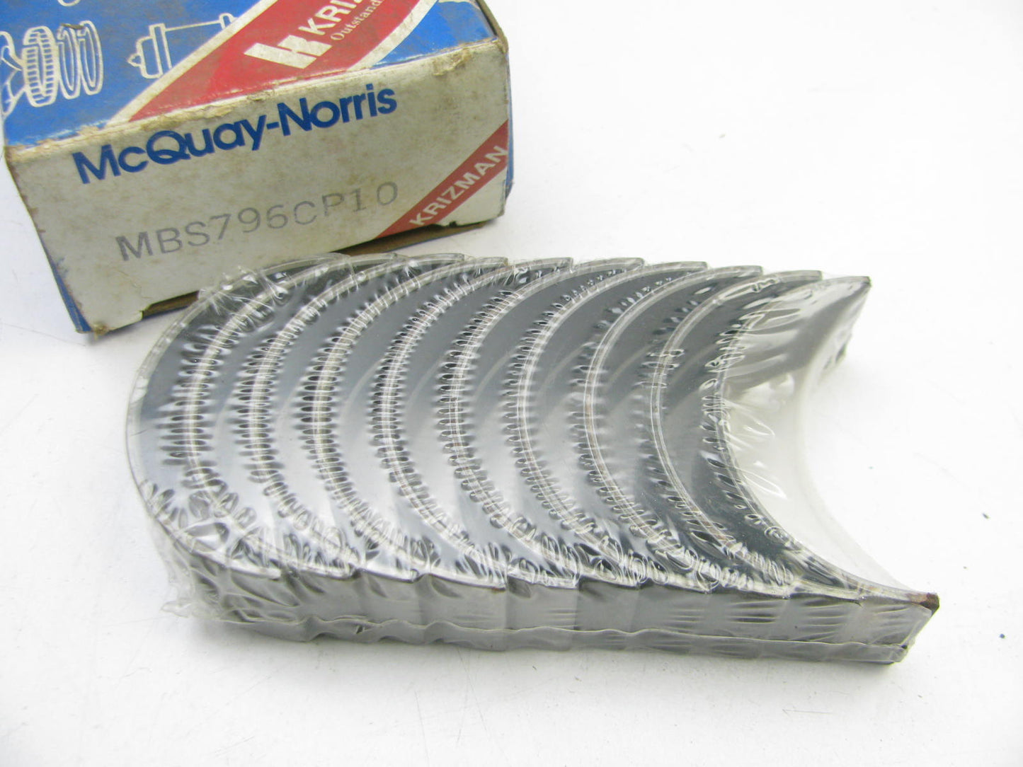 Mcquay-norris MBS796CP10 Main Bearings .010'' For 1981-1986 Isuzu 1.8D Diesel