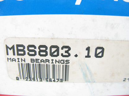 Mcquay-norris MBS803-10 Engine Main Bearings .010'' For 1987-2003 Dodge 3.9L-V6