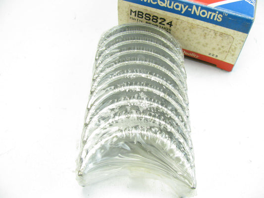 Mcquay-norris MBS824 Engine Main Bearings - 1975-1991 Honda 1.3L 1.4L 4 Cyl