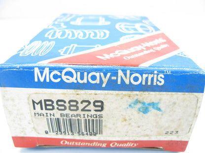 Mcquay-norris MBS829 Main Bearings For 1984-1991 Datsun 2960cc 6Cyl