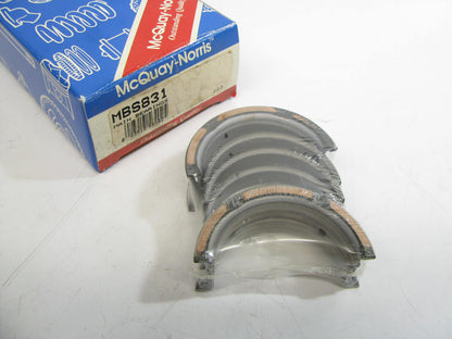 Mcquay-norris MBS831 Engine Main Bearings For 1976-89 Subaru 1.6L 1595cc 4Cyl