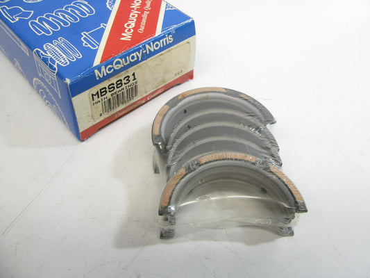 Mcquay-norris MBS831 Engine Main Bearings For 1976-89 Subaru 1.6L 1595cc 4Cyl
