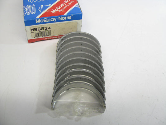 Mcquay-norris MBS834 Main Bearings - TOYOTA 3SFE, 3SGELC, 5SFE
