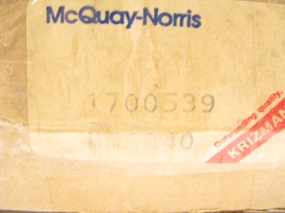 New Mcquay-norris MM6040 Center Driveshaft Support Bearing W/ Spicer 1550 1610