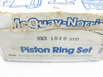 Mcquay-norris MQ1540 Piston Rings - Standard 1963-1989 Chevrolet GMC 292 4.8L-L6