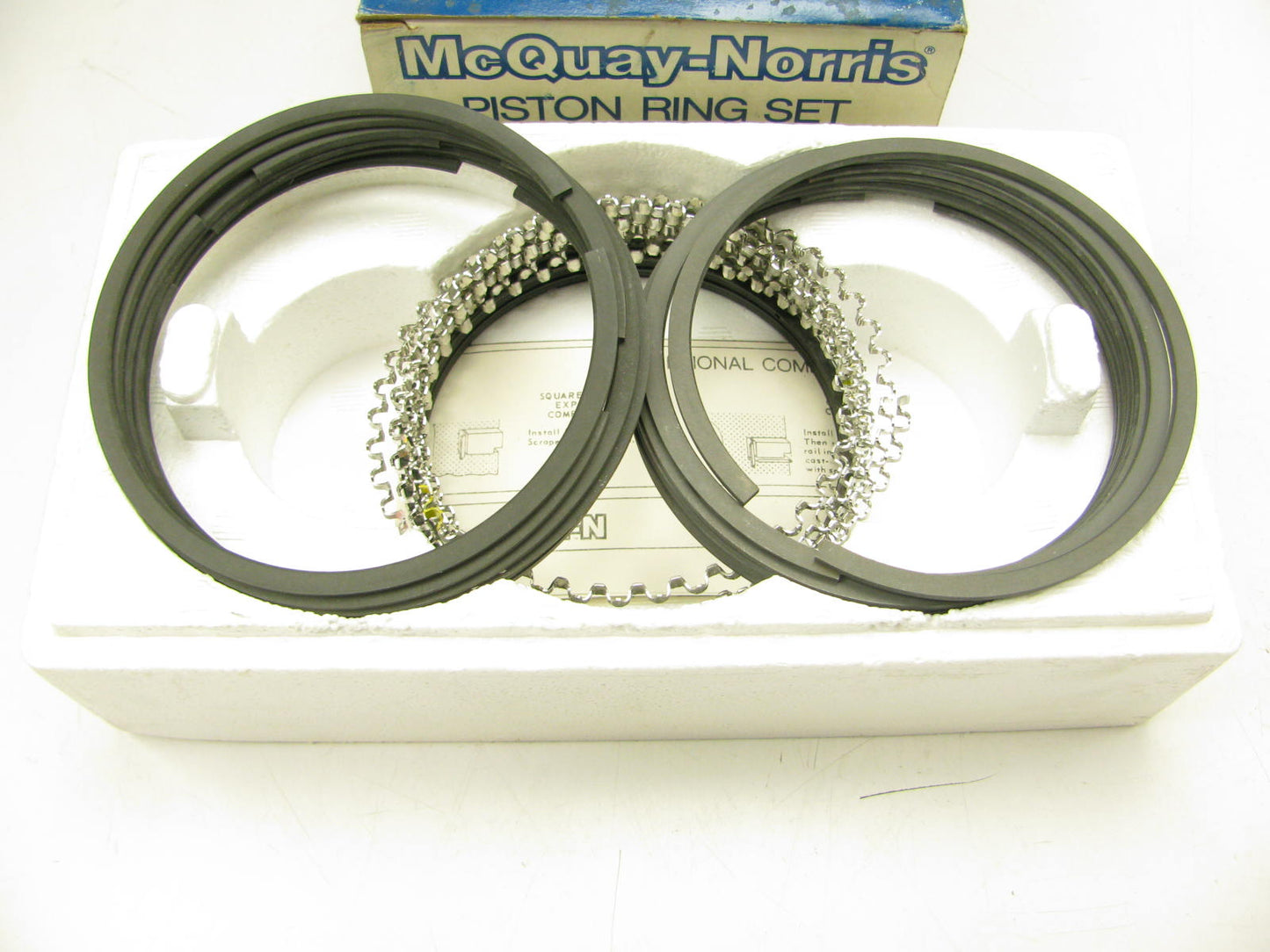 Mcquay-norris MQ1657STD Piston Rings - Standard For 1972-1980 Chrysler 400-V8