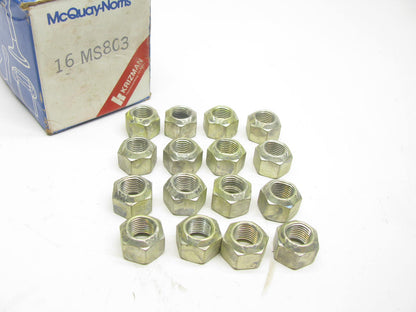 (16) Mcquay-norris MS803- Engine Rocker Arm Nuts