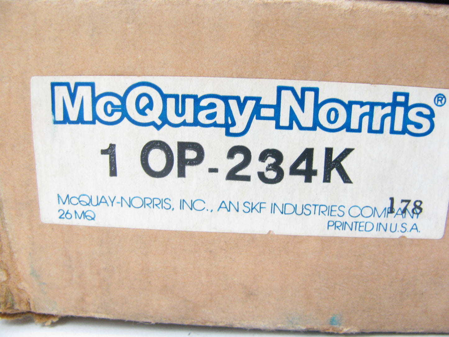 Mcquay-norris OP-234K Engine Oil Pump Repair Kit For 1955-1962 Chevy 235 L6