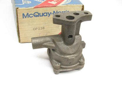 Mcquay-norris OP138 Engine Oil Pump For 1963-1964 Ford, Mercury 144 170 200-L6