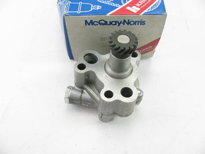 Mcquay-norris OP290 Engine Oil Pump For 1983-1988 Nissan 1.6L