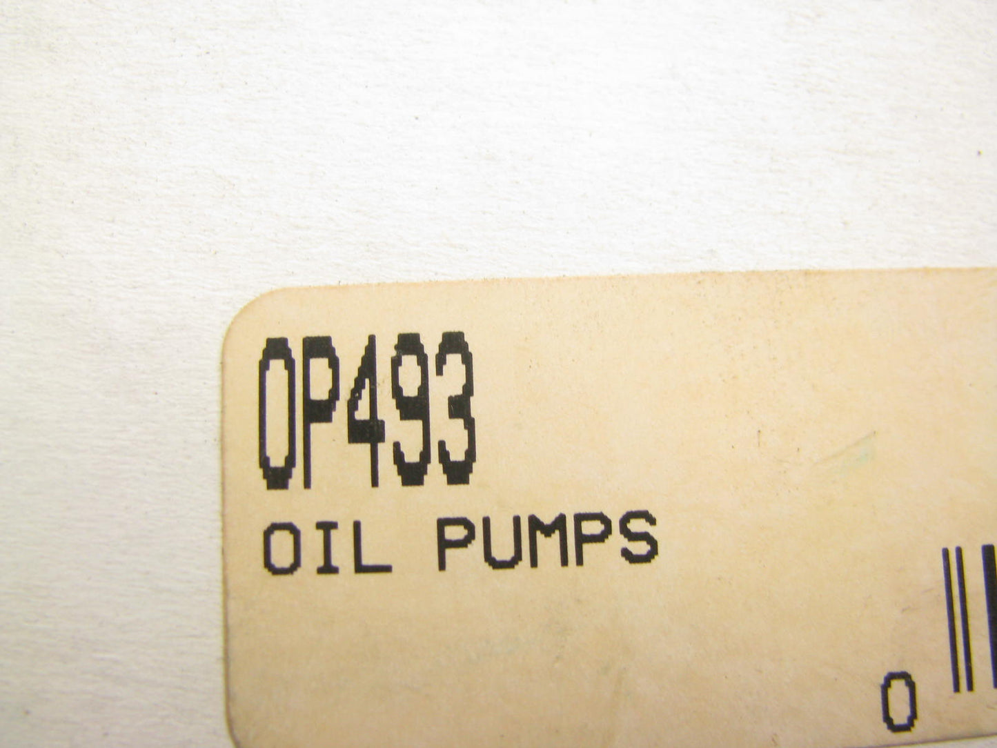 Mcquay-norris OP493 Oil Pump Pickup Tube 1980-90 GM 307 1968-80 GM 350