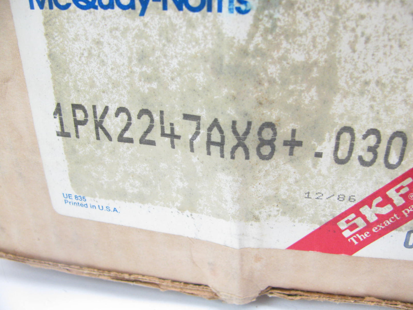 (8) Mcquay-norris PK2247AX8 Engine Pistons .030 O/S 1980-87 Ford 351W Windsor