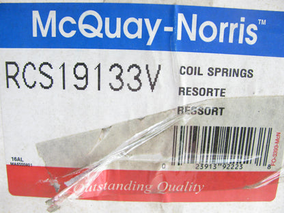 SET Mcquay-norris RCS19133V REAR Coil Springs - FWD