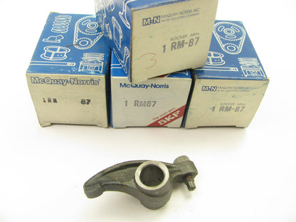 (4) Mcquay-norris RM-87 Exhaust Engine Rocker Arm for 1980-1981 Toyota 1.8L