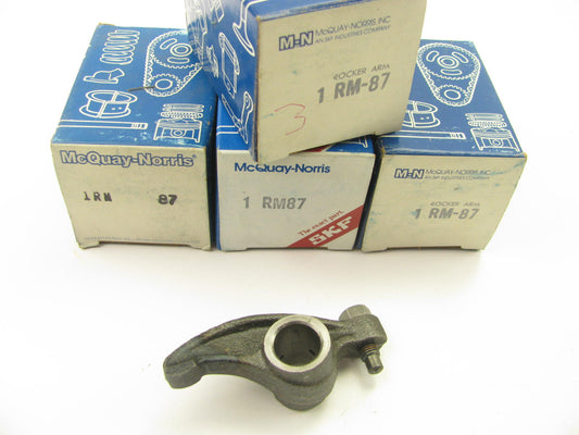 (4) Mcquay-norris RM-87 Exhaust Engine Rocker Arm for 1980-1981 Toyota 1.8L